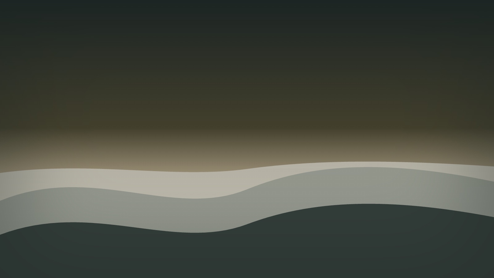 Layered distant hills fading into gentle morning haze under a calm sky.